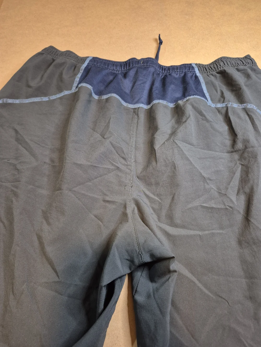 The North Face Men's Charcoal Shorts with Navy Accents 4560/7